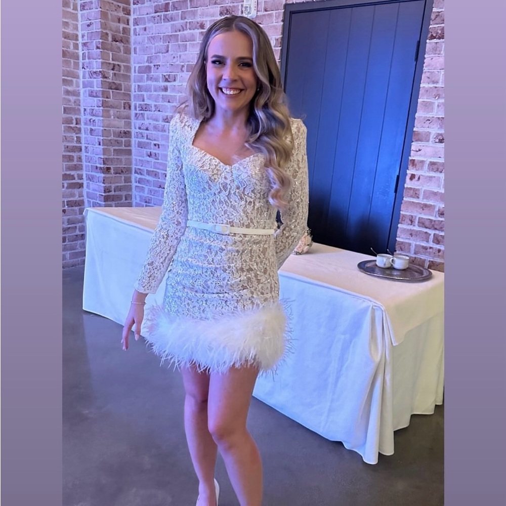 Nadine merabi Carly white dress - Picture 5 of 8